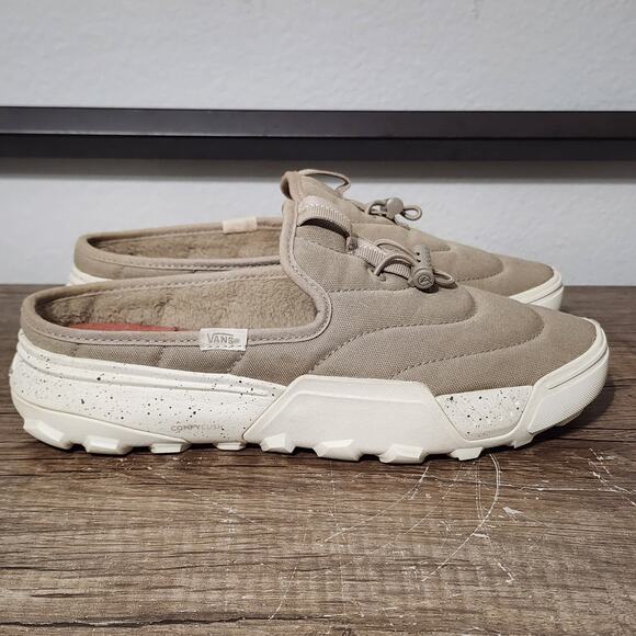 Vans Coast Women's Slip-On Mules Shoes Sneakers Size 9 Cobblestone - Picture 3 of 11